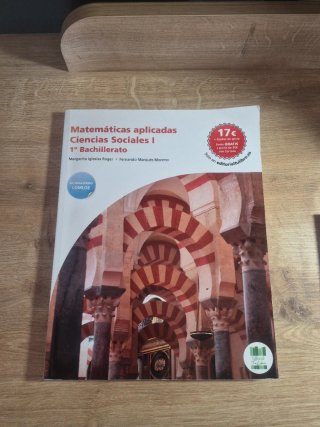 Libro de matemáticas aplicadas a las ciencias soci