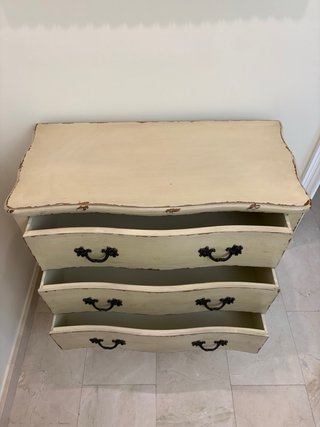 Cómoda Shabby Chic Vintage Beige