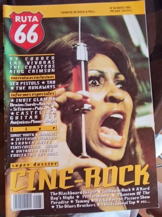 Revista RUTA 66 Nº84 (Mayo 1993) – Cine Rock & Rol