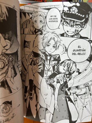 Tomos 2,3,4,5 y 6 del manga Hanako-kun.