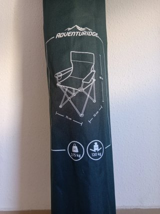Silla Camping Plegable Adventure Ridge
