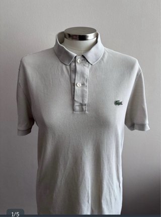 Pack 2 Polos Lacoste Beige T. M y Negro T. S