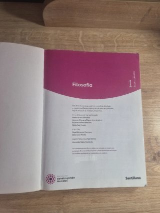 Filosofía 1 Bachillerato : Proyecto construyend...