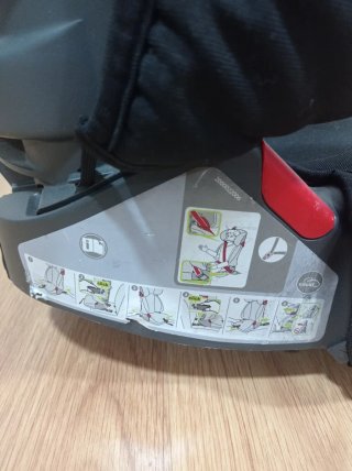 Silla coche Römer Britax 15-36 kg con Isofix.