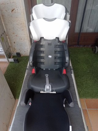Silla coche Römer Britax 15-36 kg con Isofix.