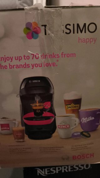 Cafetera Tassimo Happy Bosch Roja