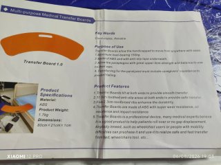 Tabla de Transferencia Médica Curva (Nueva a Estre