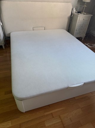 Canapé Blanco Tapizado