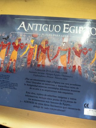 Antiguo Egipto. Puzzles para leer