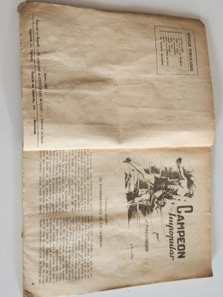 Novela de boxeo Campeón impopular 1945