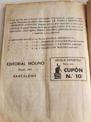 Novela de boxeo Campeón impopular 1945