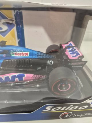 Maqueta Alpine F1 Team 2023. 1/18