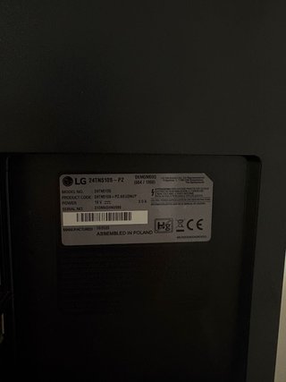 Televisor LG 24 Negro