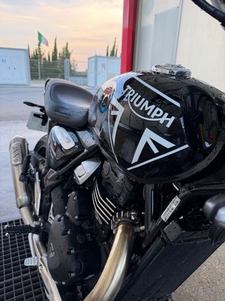 Triumph Speed 400 Negra/Dorada