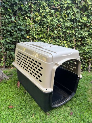 Transportín Perro XL Varikennen Beige/Negro