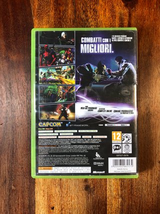 Marvel vs Capcom 3 fate of two worlds xbox 360