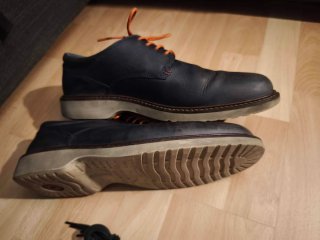 Zapatos Ecco de cuero azul 43/44