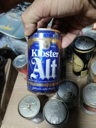 Lotto di 19 lattine di birra antiche e rare da collezione