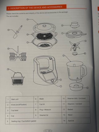 Robot Cocina Cookover Philiphiah C1