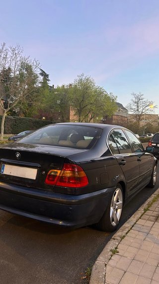 BMW 320D E46 ETIQUETA MEDIOAMBIENTAL