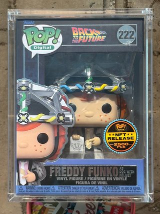 Freddy Funko Doc With Helmet Back to the Future