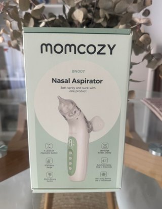 Momcozy Aspirador Nasal Eléctrico 2 en 1 para Bebé