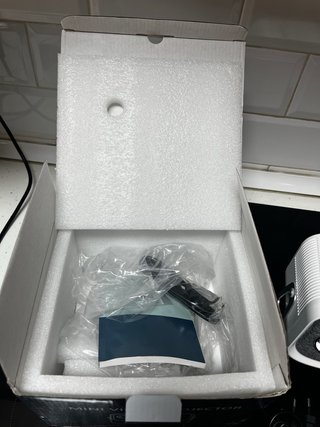 Proyector Jimveo Blanco y Gris