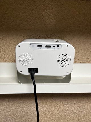 Proyector Jimveo Blanco y Gris