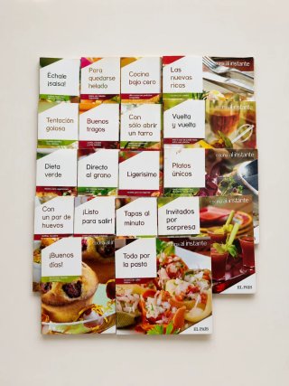 Colección 18 libros Cocina al Instante – El País