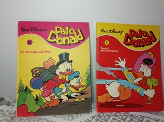PATO DONALD . WALT DISNEY . LOTE DE 2