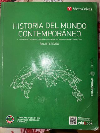 Historia del mundo contemporáneo 1 Bachillerato