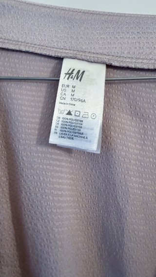 Vestaglia H&M raso trama L