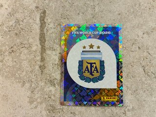 Escudo Argentina Panini Mundial 2026