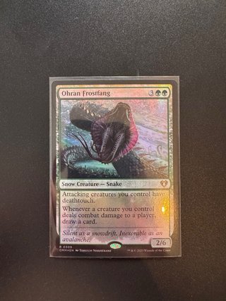Ohran Frostfang foil MTG