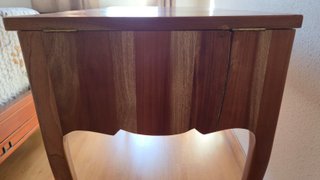 Mesa de costura clásica de madera maciza