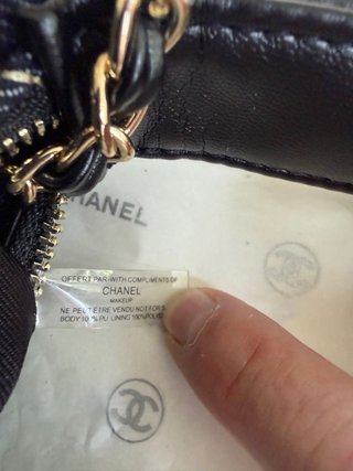 Bolso Chanel Vaquero Azul Dorado