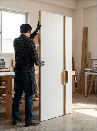 Porta scorrevole design MuteLab Luneva