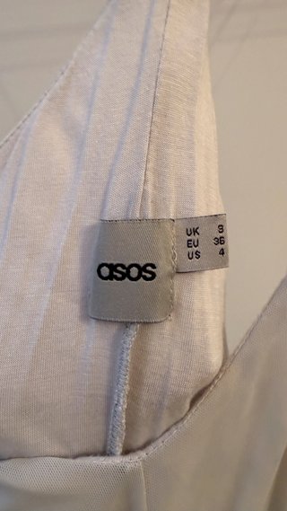 ASOS Abito lungo vintage grigio