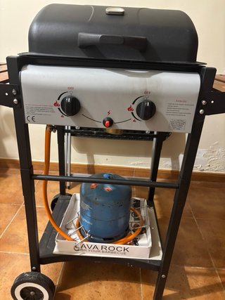 Barbacoa Gas 2 Quemadores 4.9 kW