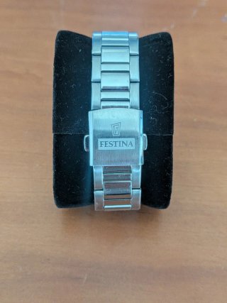 Reloj Festina Solar Energy Azul COMPLETO