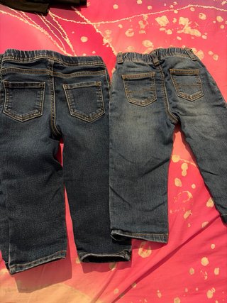 3 Pantalones Vaqueros Bebé 12-18 Meses