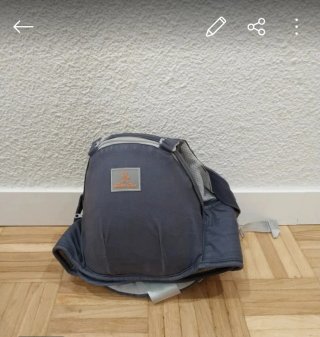 Mochila Porta Bebés Ergonómica Gris