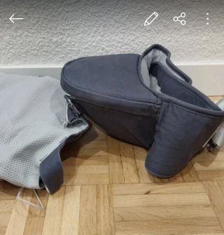 Mochila Porta Bebés Ergonómica Gris
