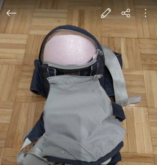 Mochila Porta Bebés Ergonómica Gris