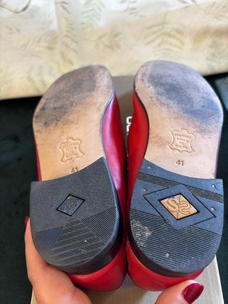 Mocasines Sergio Serrano 41 Hombre Piel Roja