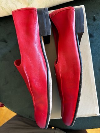 Mocasines Sergio Serrano 41 Hombre Piel Roja