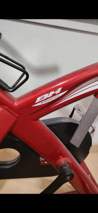 Bicicleta de Spinning Roja