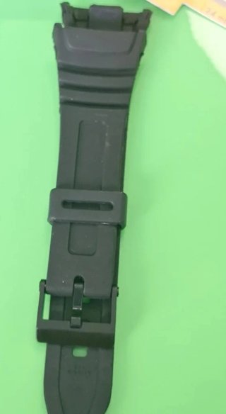 Correa Goma Reloj Casio W96H Negra