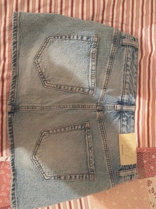 Falda pantalón vaquera Stradivarius