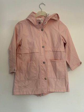 Chubasquero Zara T6 Rosa